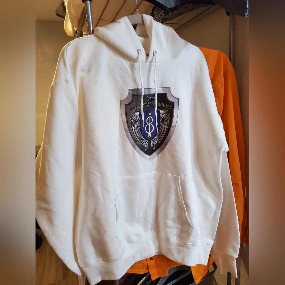 White hoddie